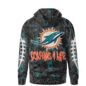 Miami Dolphins Aqua Orange Graffiti Style Game Day NFL Shirt Miami Dolphins Aqua Orange Graffiti Style Game Day NFL Shirt