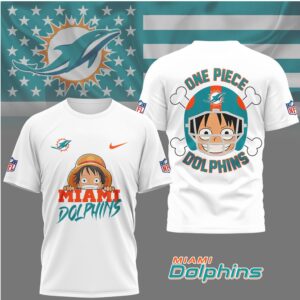 Miami Dolphins Game Day 2026 Official NFL One Piece Fan 3D Shirt