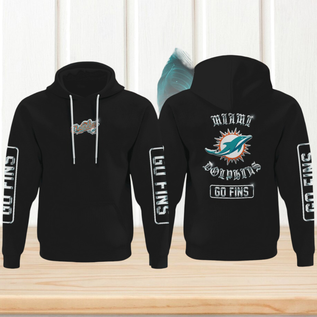 Miami Dolphins Go Fins NFL Hoodie Miami Dolphins Go Fins NFL Hoodie