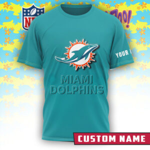 Miami Dolphins x Scooby Doo Official 3D Shirt