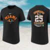 Miami Hurricanes 2026 CFP National Champions Roster Names History Football Gift T Shirt Miami Hurricanes 2026 CFP National Champions Roster Names History Football Gift T Shirt