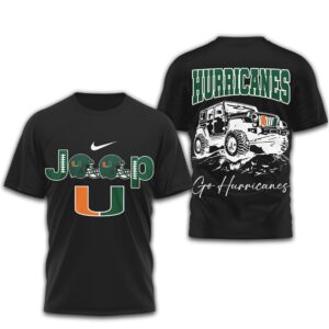 Miami Hurricanes Jeep Go Canes Off Road Gameday Fan Spirit Shirt Miami Hurricanes Jeep Go Canes Off Road Gameday Fan Spirit Shirt