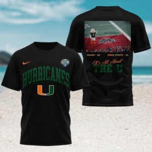 Miami Hurricanes Ncaa Cfb Quarterfinal Game Winners Shirt