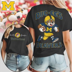 Michigan Wolverines Official NCAA Buc ee’s Fan Beavers Shirt