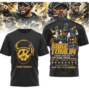 Mike Tomlin Pittsburgh Steelers Tribute Shirt
