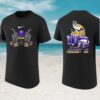 Minnesota Vikings Bad Bunny DTMF Frog Purple Football Fan T Shirt Minnesota Vikings Bad Bunny DTMF Frog Purple Football Fan T Shirt