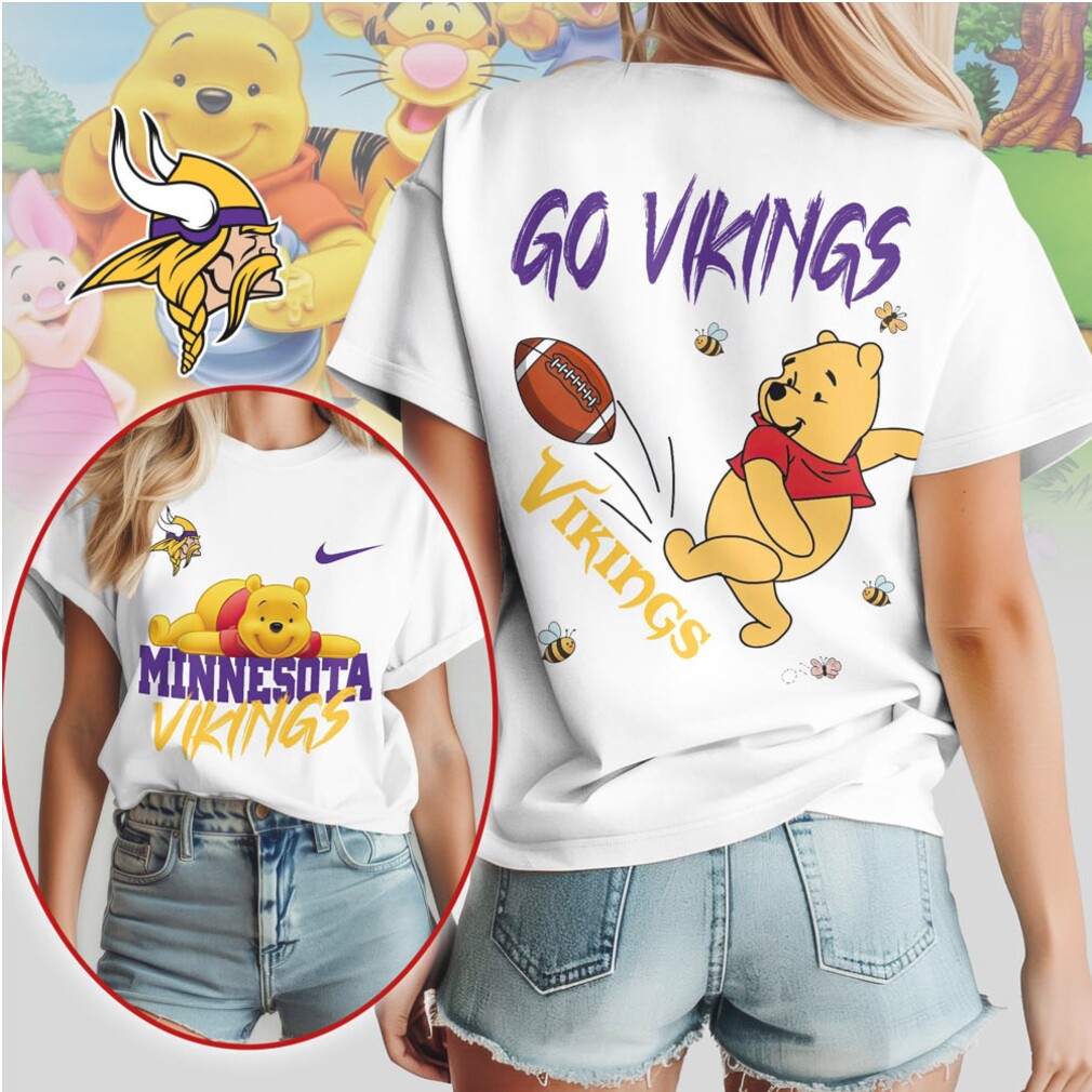Minnesota Vikings Football Official NFL Winnie The Pooh Fan Shirt Minnesota Vikings Football Official NFL Winnie The Pooh Fan Shirt