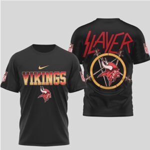 Minnesota Vikings Game Day 2026 Official NFL Slayer 3D Shirt