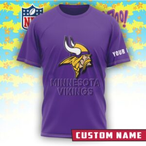 Minnesota Vikings x Scooby Doo Official 3D Shirt