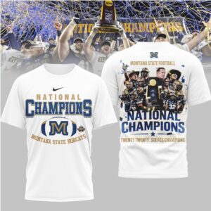 Montana State Bobcats Official NCAA 2026 National Champions 3D Shirt Montana State Bobcats Official NCAA 2026 National Champions 3D Shirt