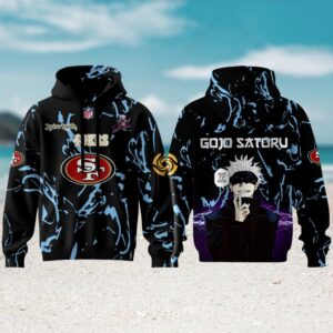 NFL 49ers x Anime Jujutsu Kaisen NFL 2026 Football Hoodie NFL 49ers x Anime Jujutsu Kaisen NFL 2026 Football Hoodie