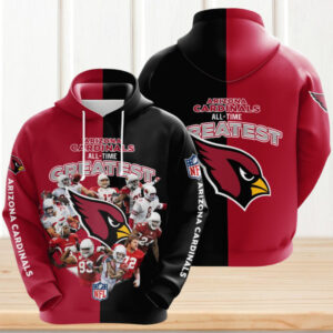 NFL Arizona Cardinals All Time Greatest Legends Player Hoodie