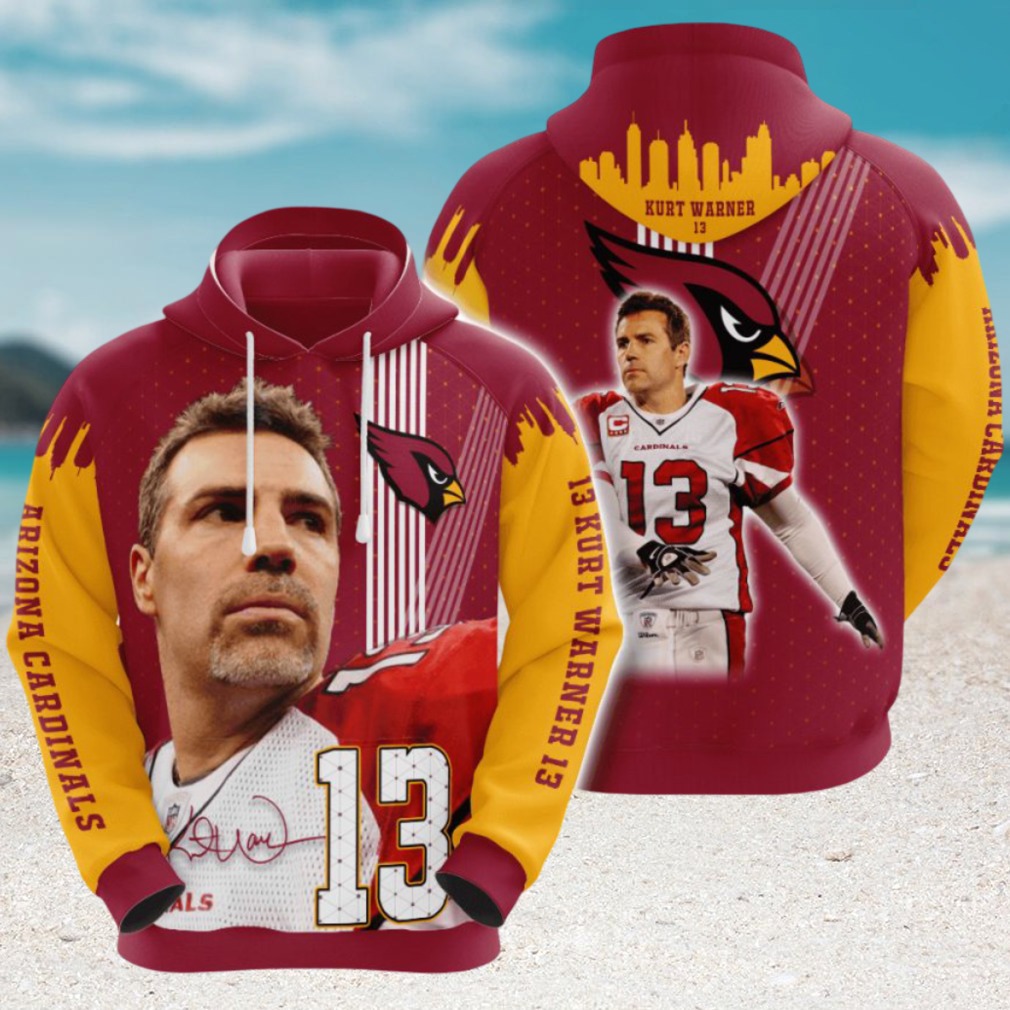 NFL Arizona Cardinals Kurt Warner Player Game Match Football Hoodie NFL Arizona Cardinals Kurt Warner Player Game Match Football Hoodie