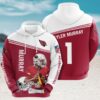 NFL Arizona Cardinals Mickey Red Gold Pullover Hoodie NFL Arizona Cardinals Mickey Red Gold Pullover Hoodie