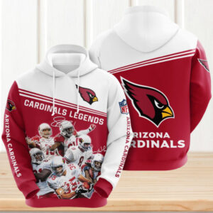 NFL Arizona Cardinals Legends Player Game Match Hoodie