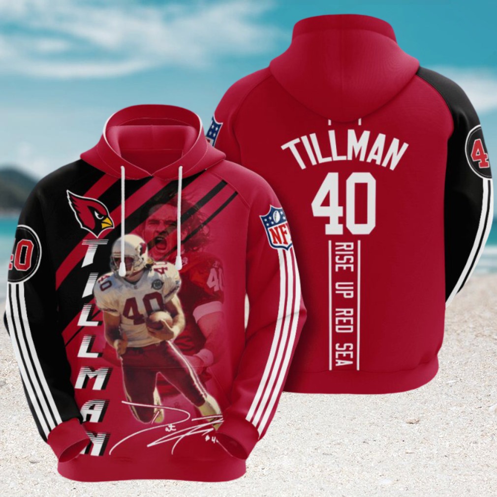 NFL Arizona Cardinals Pat Tillman Player Game Match Fan Football Hoodie NFL Arizona Cardinals Pat Tillman Player Game Match Fan Football Hoodie