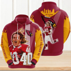 NFL Arizona Cardinals Pat Tillman Player Game Match Fan Hoodie