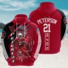 NFL Arizona Cardinals Patrick Peterson Player Game Match Fan Hoodie NFL Arizona Cardinals Patrick Peterson Player Game Match Fan Hoodie