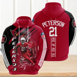NFL Arizona Cardinals Patrick Peterson Player Game Match Fan Football Hoodie
