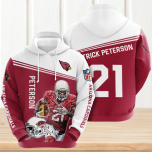 NFL Arizona Cardinals Patrick Peterson Player Game Match Fan Hoodie