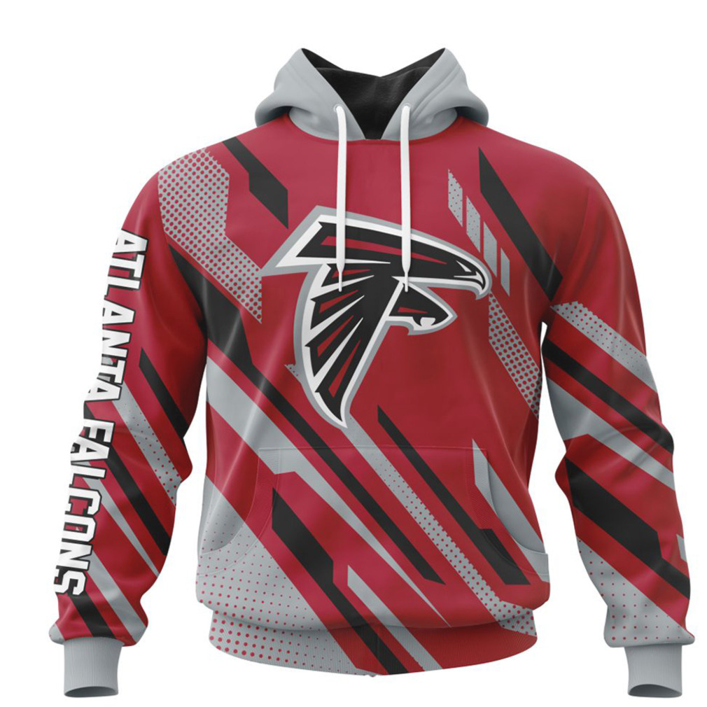 NFL Atlanta Falcons Custom Name Number MotoCross Concept Pullover Hoodie NFL Atlanta Falcons Custom Name Number MotoCross Concept Pullover Hoodie