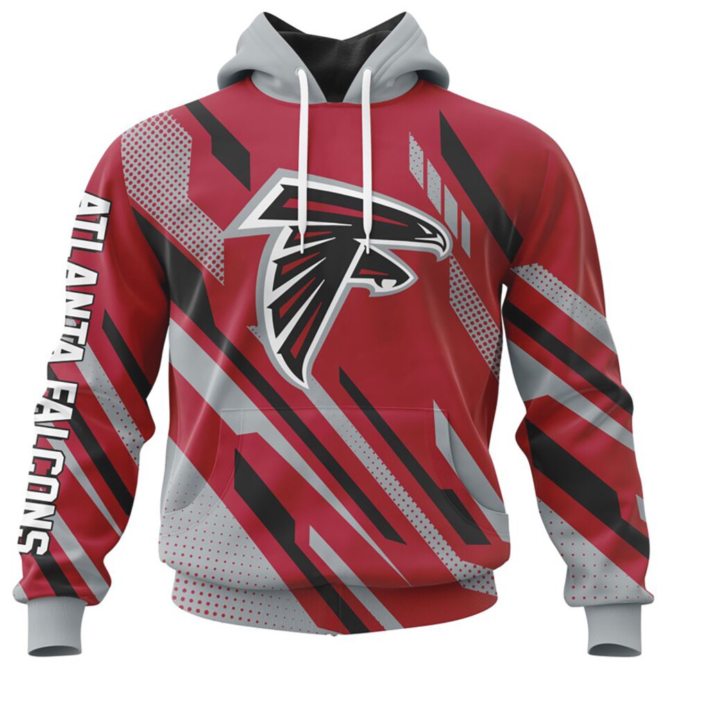 NFL Atlanta Falcons Custom Name Number MotoCross Concept Pullover Hoodie NFL Atlanta Falcons Custom Name Number MotoCross Concept Pullover Hoodie