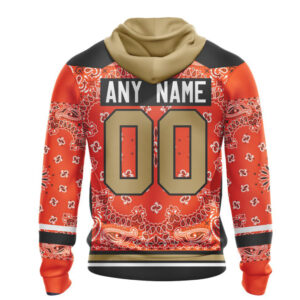 NFL Cincinnati Bengals Custom Name Number Classic Style Pullover Hoodie