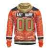NFL Cleveland Browns Custom Name Number Pink Breast Cancer Pullover Hoodie NFL Cleveland Browns Custom Name Number Pink Breast Cancer Pullover Hoodie