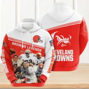 NFL Cleveland Browns Legends Match Player Hoodie