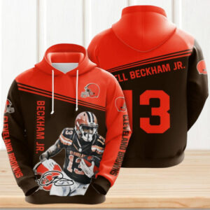 NFL Cleveland Browns Odell Beckham Jr. Match Player Hoodie