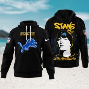 NFL Detroit Lions x Fan Eminem Stan 25th Anniversary Hoodie NFL Detroit Lions x Fan Eminem Stan 25th Anniversary Hoodie