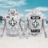 NFL New Orleans Saints Skull Fan Football Hoodie NFL New Orleans Saints Skull Fan Football Hoodie