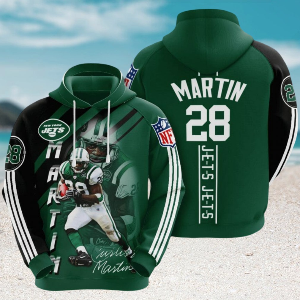 NFL New York Jets Curtis Martin Player Game Match Hoodie NFL New York Jets Curtis Martin Player Game Match Hoodie