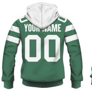 NFL New York Jets Custom Name Number 1984 Vintage Hoodie