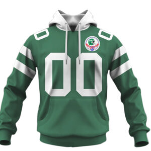 NFL New York Jets Custom Name Number 1984 Vintage Hoodie