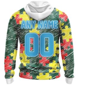 NFL New York Jets Custom Name Number Puzzle Autism Awareness Hoodie