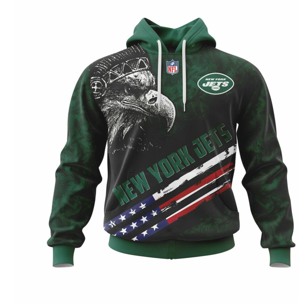 NFL New York Jets Flag Football Game Day Hoodie NFL New York Jets Flag Football Game Day Hoodie