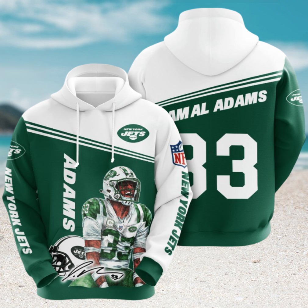 NFL New York Jets Jamal Adams Player Game Match Hoodie NFL New York Jets Jamal Adams Player Game Match Hoodie