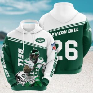 NFL New York Jets Le’Veon Bell Player Game Day Hoodie NFL New York Jets Le’Veon Bell Player Game Day Hoodie