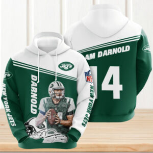 NFL New York Jets Sam Darnold Player Football Hoodie