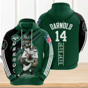 NFL New York Jets Sam Darnold Player Game Match Hoodie