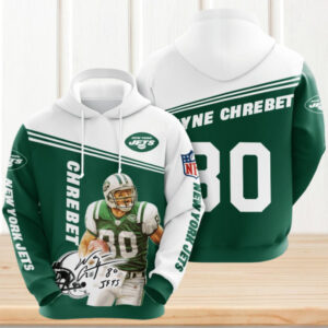 NFL New York Jets Wayne Chrebet Player Game Day Hoodie