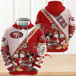 NFL San Francisco 49ers Hoodie Character Cartoon Movie Hoodie