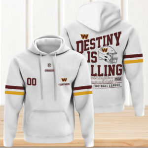 NFL Washington Commanders White Maroon Game Day Pullover Hoodie NFL Washington Commanders White Maroon Game Day Pullover Hoodie
