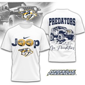 Nashville Predators “Go Predators” Jeep Off Road Graphic Tee