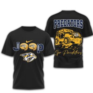 Nashville Predators “Go Predators” Jeep Off Road Graphic Tee