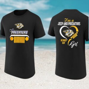 Nashville Predators Jeep Kind Of Girl Fan Gift T Shirt Hockey Fan Apparel Nashville Predators Jeep Kind Of Girl Fan Gift T Shirt Hockey Fan Apparel