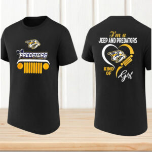 Nashville Predators Jeep Kind Of Girl Fan Gift T Shirt Hockey Fan Apparel