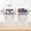 New England Patriots 2025 Conference Champions Go Pats Roster Football Fan T Shirt New England Patriots 2025 Conference Champions Go Pats Roster Football Fan T Shirt