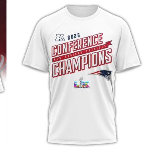 New England Patriots 2025 AFC Champions Game Day Essential T Shirt